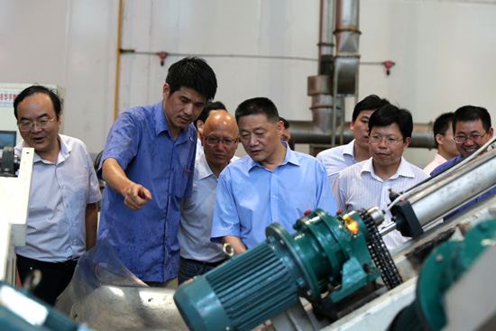 紹興市委書記錢建民到訪尊龍凱時檢查指導工作