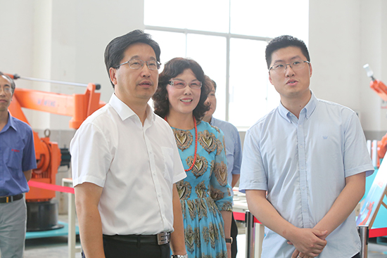 紹興市委書記陳金彪來尊龍凱時調研